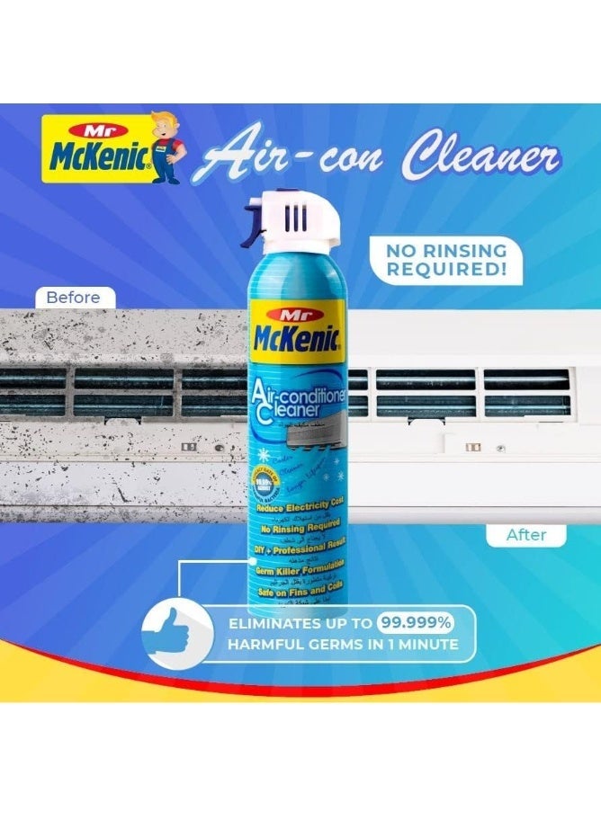 MR.MCKENIC 2 Piece Air Conditioner Cleaner 374 ml - Image 5